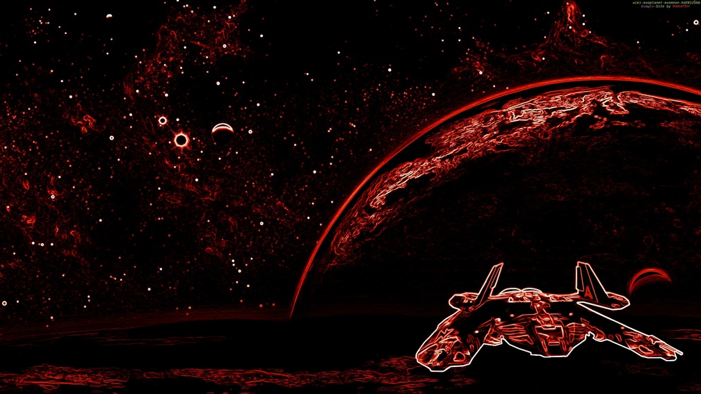 Red Neon_Planet