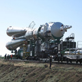 Soyuz Rocket On Train