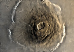olympus mons satellite picture