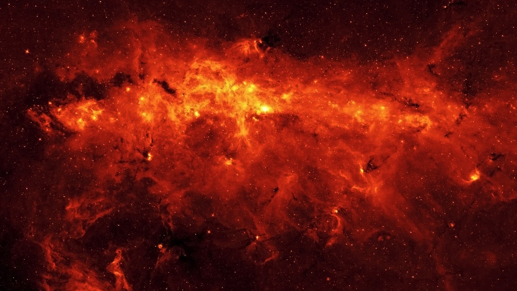 Brilliant Red Nebula