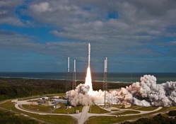 Curiosity launches for mars