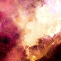 Colorful Nebula in Deep Space