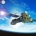 orbiting satellite