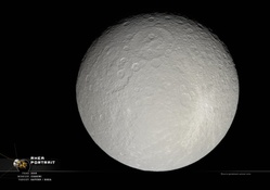 Saturn's Moon _ Rhea