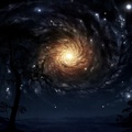 spinning galaxy