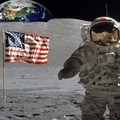 Flag on the Moon