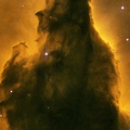 Portion of the Eagle Nebula