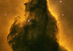 Portion of the Eagle Nebula
