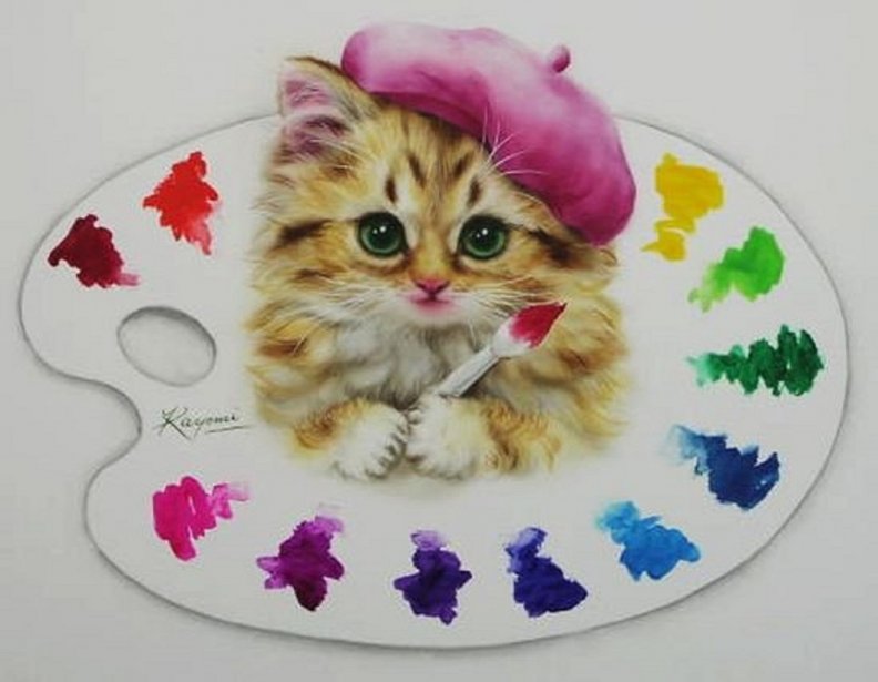 ..Kitten Artist..