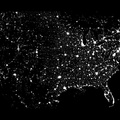 United States from Space _ Lights / Power