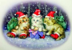 Triple Santas