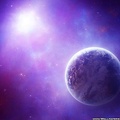 purple planet wallpaper 38