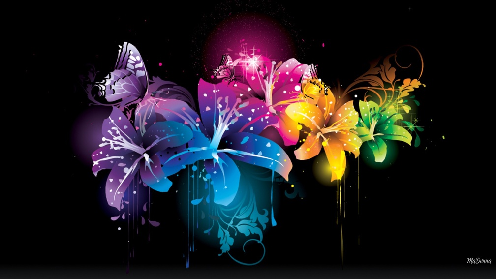 Butterfly Floral Fantasy