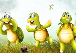 Trio of Turtles