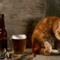 Cats don't like beer