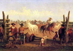 Vaqueros at the Horse Corral