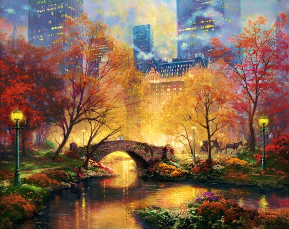 Central Park in Fall