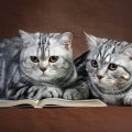 Cats reading