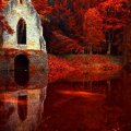 Red Autumn Reflection