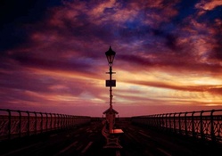 Sunset on the Pier