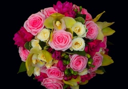 A beautiful rose bouquet