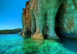 Green Sea in Zakinthos, Greece