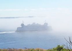 Ferry Into the Fog