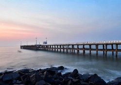 Pondicherry harbour