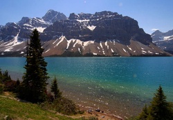 Mountain on a Lake in Canada