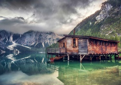 Lake Braies, South Tyrol, Italy