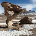 Rock Formation in a Desert