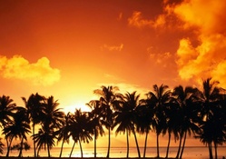 Sunset on Coco Beach
