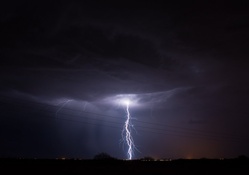 Dramatic Lightning Bolt
