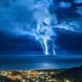 Thunderstorm over Ocean