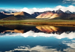 Mountain Reflection, Ladakh