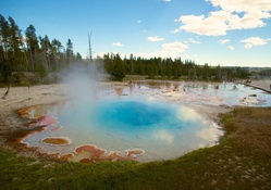 Hot Spring in Yellowstone