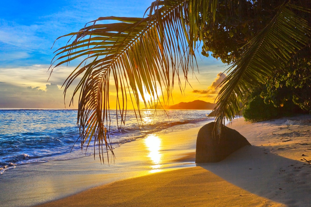 Sunset, Seychelles Islands