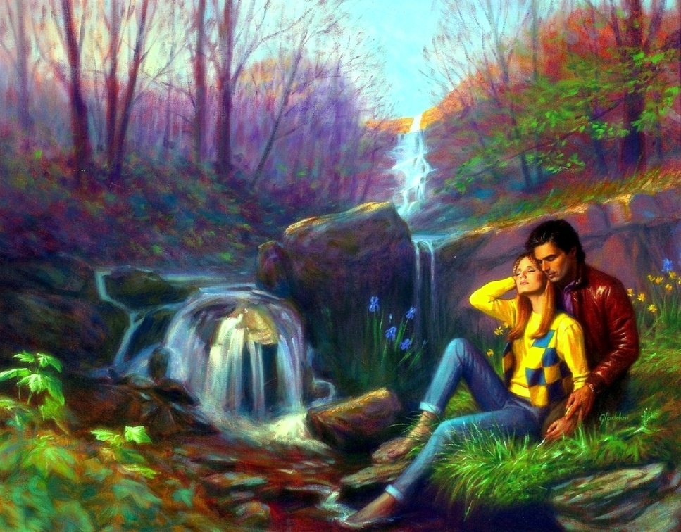 ★Love at the Waterfall★
