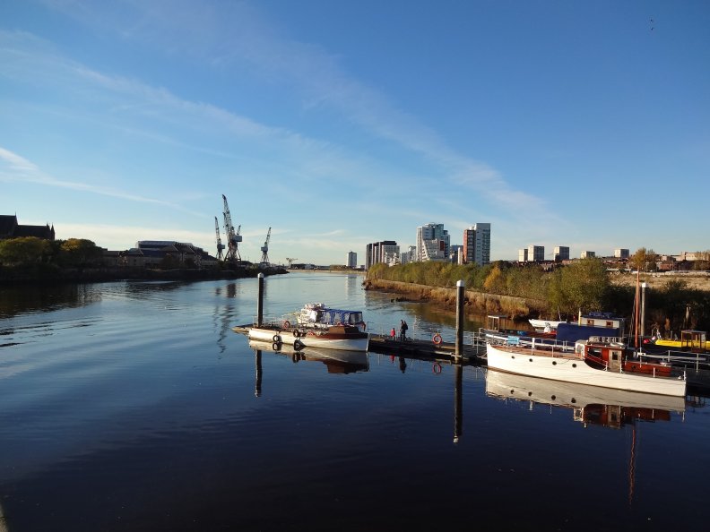The River Clyde Glasgow