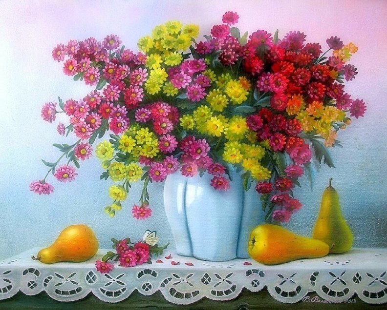 'Bouquet of Chrysanthemums'