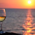 White Wine _ Red Sunset