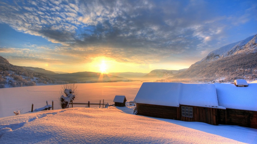 superb winterscape