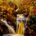 wonderful ingleton falls in yorkshire england hdr