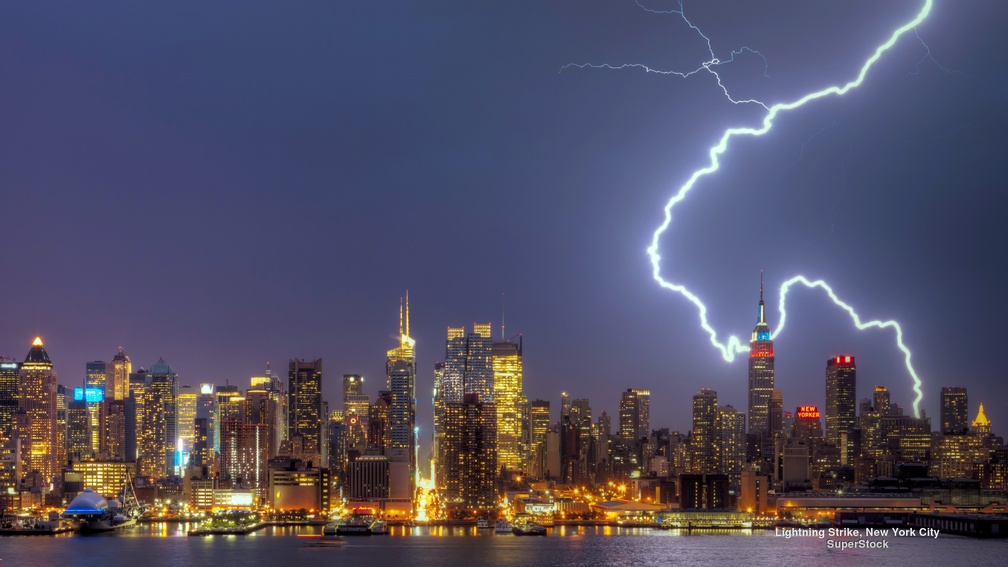 Lightning Strike, New York City