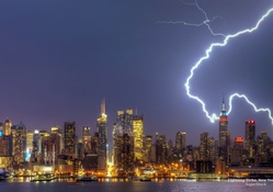 Lightning Strike, New York City