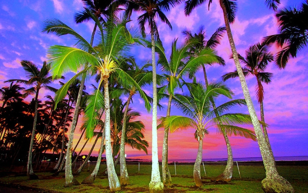 __Sunset on Island in Heaven__