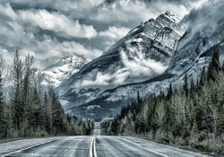 Mountain road alaska