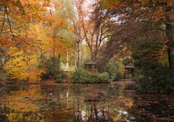 Autumn in Maharishi's Garden