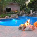 home garden pool