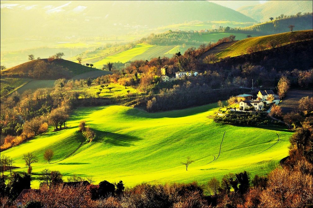 Countryside At Gaglianvecchio, Italy
